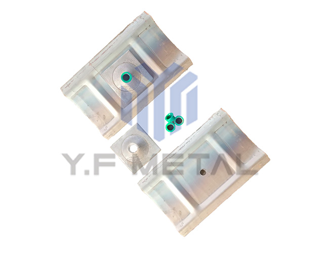 M-shaped steel guard plate